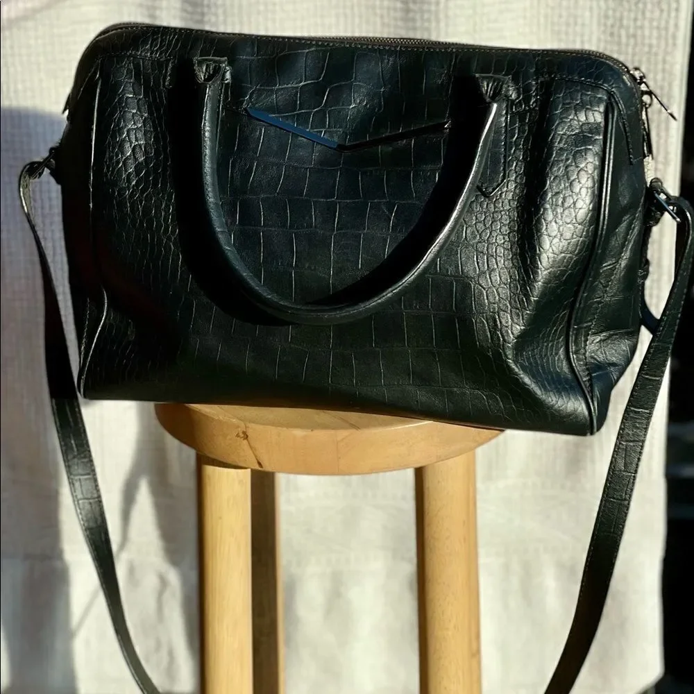 ‎Reece Hudson Bowery Duffle Leather Bag